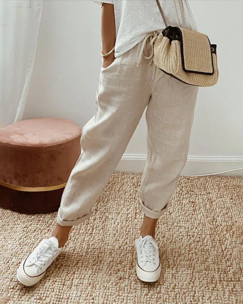 LUCY™ - Luxe Anti-Sweat Linen Trousers