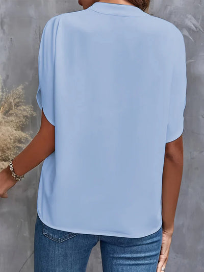 Billie™ | Timeless V-Neck Blouse 