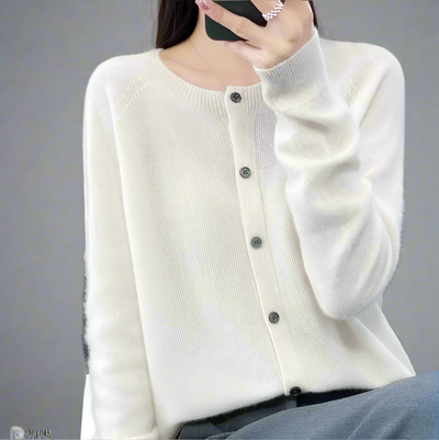 Rhea | Women's Lightweight Merino Cardigan | Everyday Classic