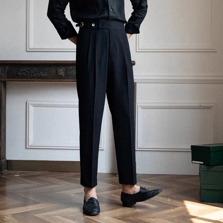 Jesse | Stylish Pleated High Waist Trousers