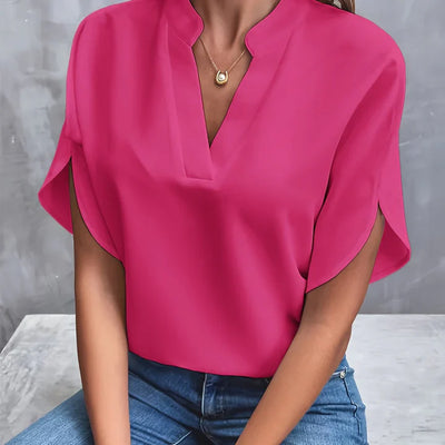 Billie™ | Timeless V-Neck Blouse 