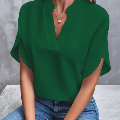 Billie™ | Timeless V-Neck Blouse 