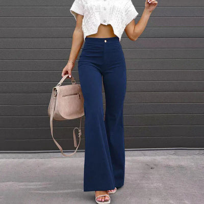 Eloise | Stylish High-Waisted Flare Pants
