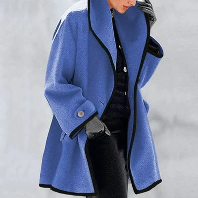 Maisie™ | Stylish double-stranded wool coat 