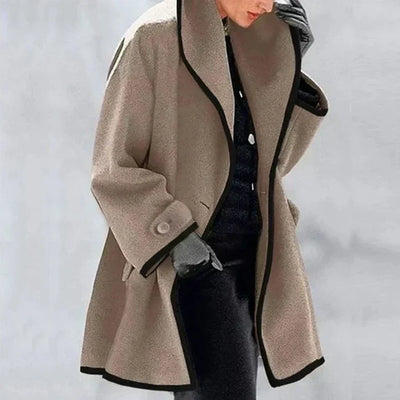 Maisie™ | Stylish double-stranded wool coat 