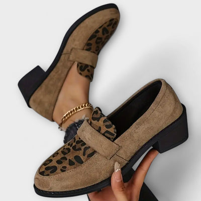 Stylish leopard print women's shoes