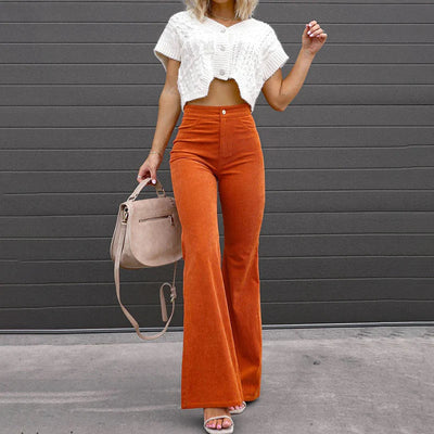 Eloise | Stylish High-Waisted Flare Pants
