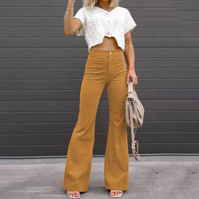Eloise | Stylish High-Waisted Flare Pants