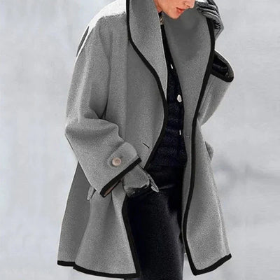 Maisie™ | Stylish double-stranded wool coat 