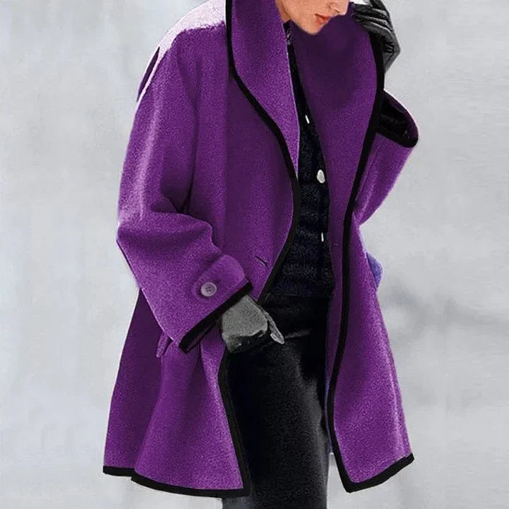 Maisie™ | Stylish double-stranded wool coat 
