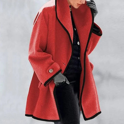 Maisie™ | Stylish double-stranded wool coat 